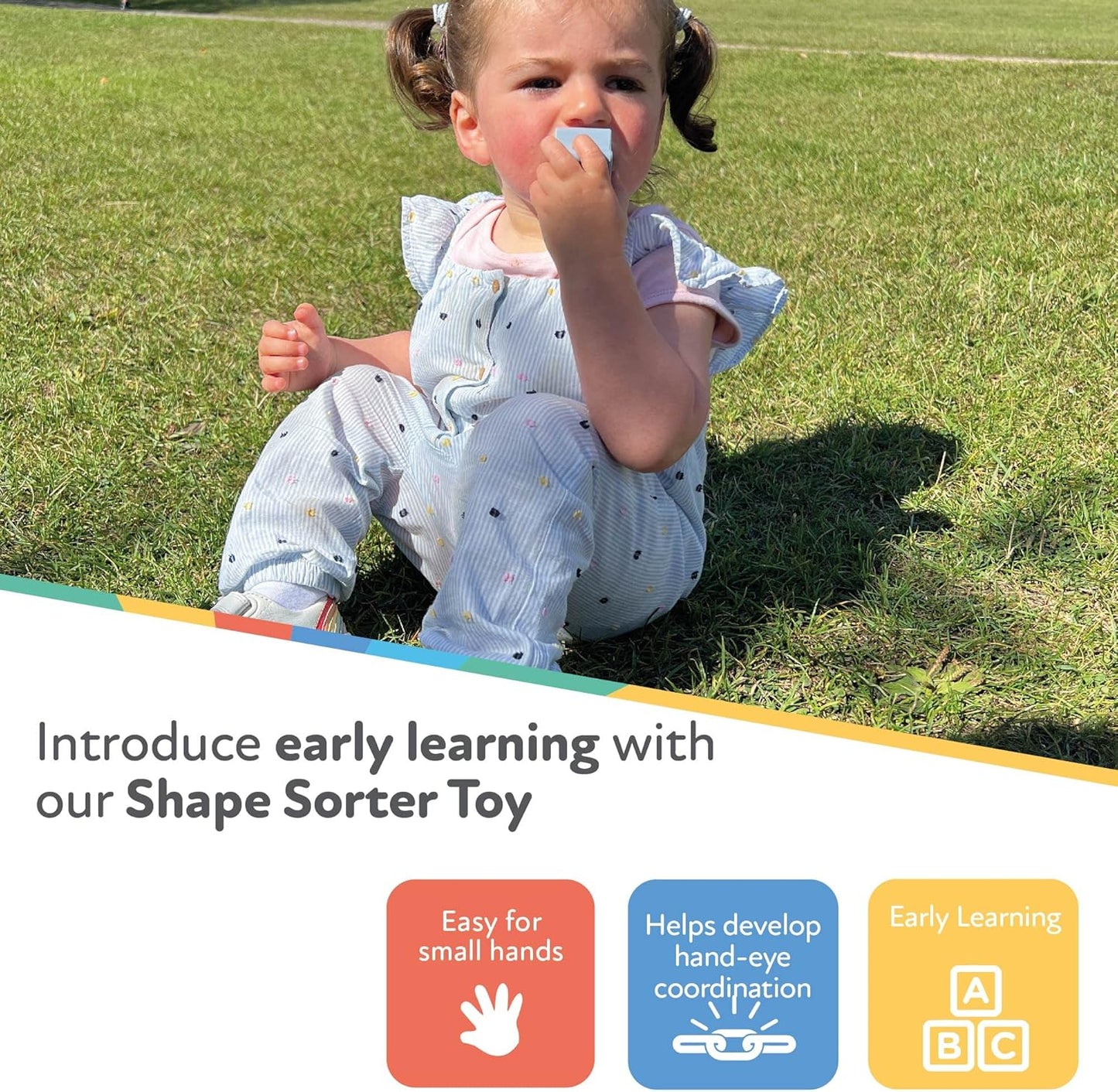 Nuby  Brinquedo de classificação de formas, multicolorido, tamanho único