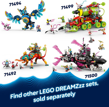 LEGO DREAMZzz 2 em 1 Mateo vs. Cyber Brain Mech - Robô modular para meninos e meninas a partir de 8 anos - Reconstrói e vira um boneco de escorpião - inclui uma minifigura e um sonhador - Ideia criativa para presente 71495