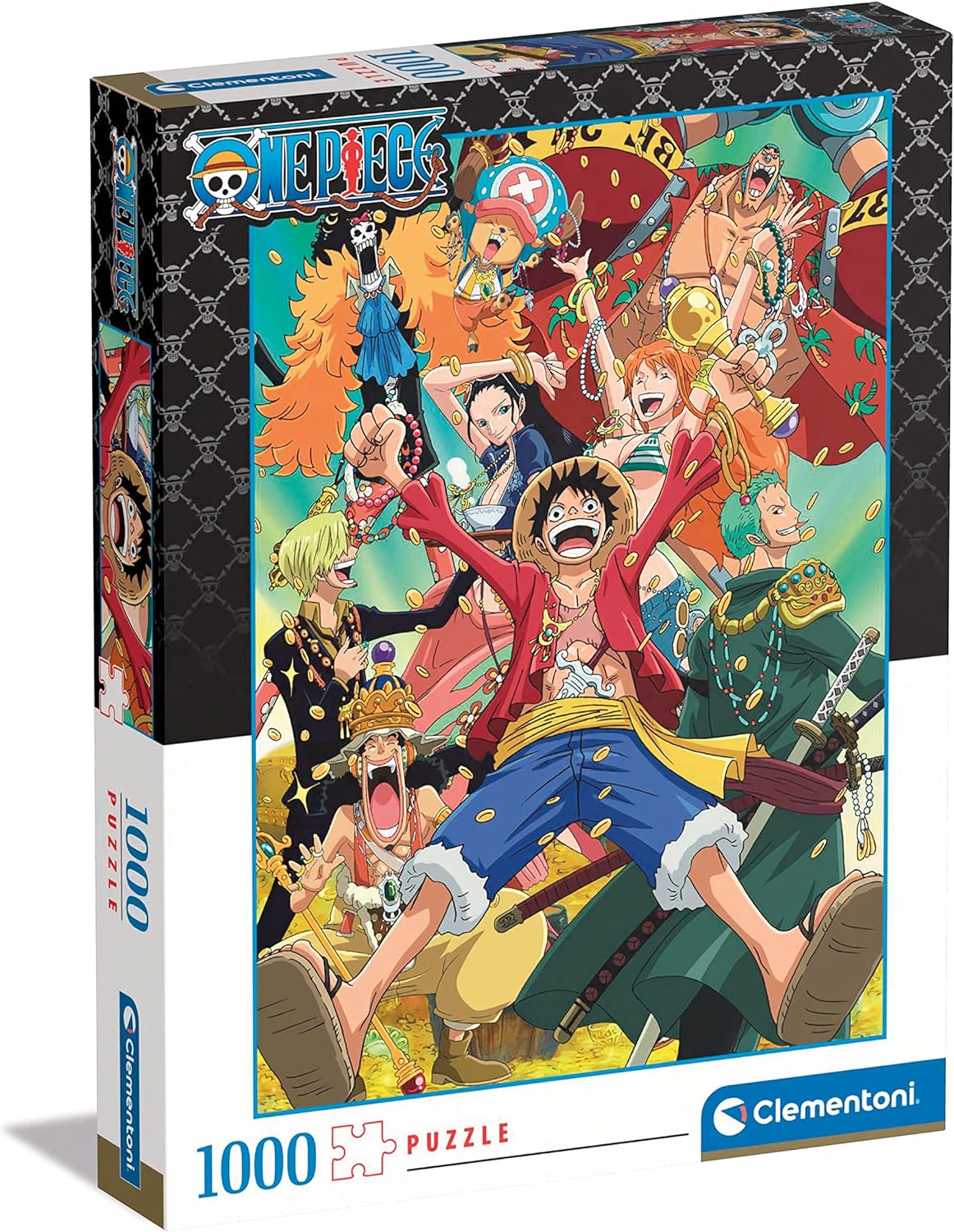 Clementoni - 39726 - Quebra-cabeça Anime One Piece - Quebra-cabeça 100