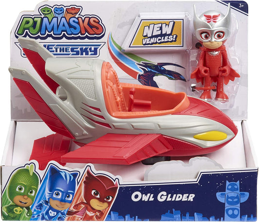 PJ Masks Conjunto de Brinquedo  "Save the Sky" com Figura da Corujita (Owlette) – Presente para Crianças (JP PJMC1200)