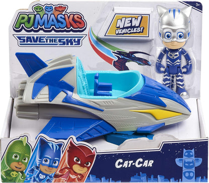 PJ Masks Conjunto de Brinquedo  "Save the Sky" com Figura da Corujita (Owlette) – Presente para Crianças (JP PJMC1200)