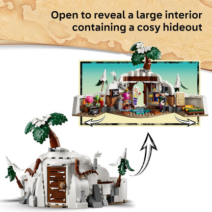 LEGO ONE PIECE Esconderijo do Dr. Hiriluk – Brinquedo colecionável com 3 minifiguras (incluindo Tony Tony Chopper) – Decoração para quarto infantil – Presente para meninos, meninas e fãs a partir de 9 anos – 75641