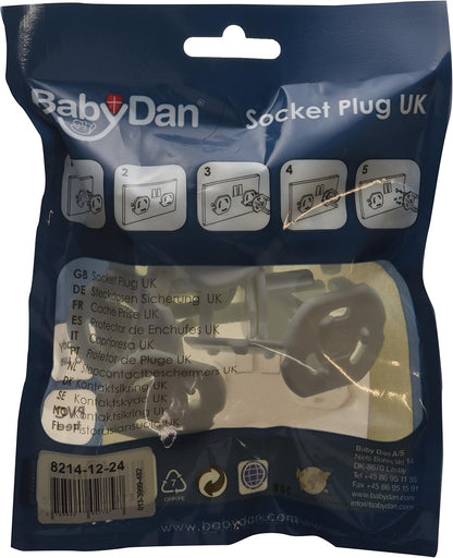 Fundas para enchufes BabyDan (paquete de 12)