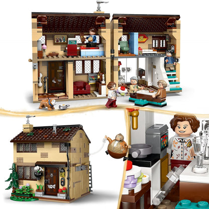 LEGO Harry Potter Rua dos Alfeneiros: A Visita da Tia Marge – Casa de Brinquedo com Interior Detalhado, 5 Minifiguras e Figura Inflável da Tia Marge - Presente do Prisioneiro de Azkaban para Meninas e Meninos a partir de 8 Anos - 76451