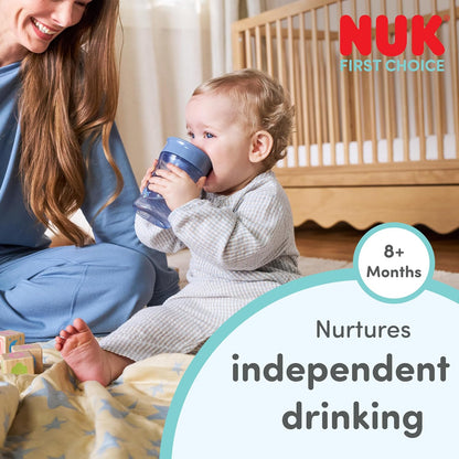 NUK Copo de Treinamento Magic Cup | 8+ meses | 230 ml | Borda 360° antivazamento | Copo para crianças pequenas | Disney Minnie Mouse | 1 unidade