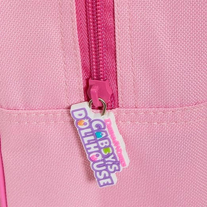 Gabby’s Dollhouse Mochila escolar feminina Pandy Paws, ideal para creche e para levar o lanche.