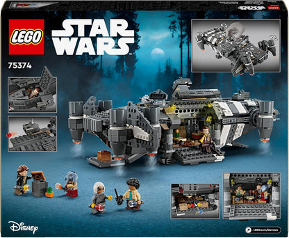 LEGO Star Wars: Skeleton Crew The Onyx Cinder Set, juguete de construcción coleccionable para niños y niñas a partir de 10 años, incluye 5 minifiguras de personajes, idea de regalo para niños y fanáticos