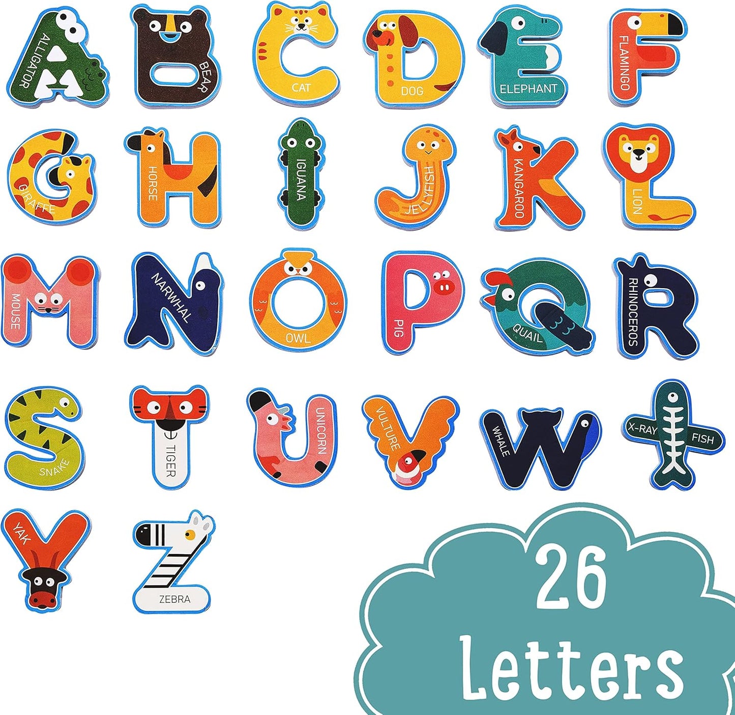 Jaques of London Brinquedos de banho para crianças - Brinquedos de banho para bebês com letras e números de espuma - Letras do alfabeto para banho para diversão educativa - Conjunto de letras e números do alfabeto para banho