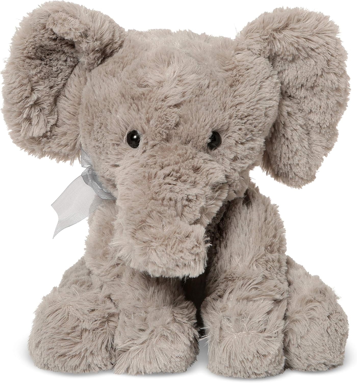 Baby Box Shop - Elefante de pelúcia, urso de pelúcia cinza - ideal para batizados, aniversários ou presentes de bebê, brinquedos de pelúcia para crianças