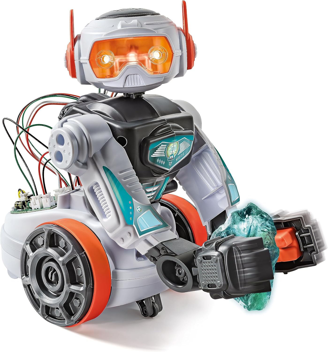Clementoni 61387 Robot interactivo programable Science Museum Evolution: juguete de aprendizaje STEM,