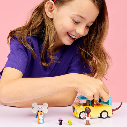 LEGO Friends Van de Acessórios para Animais de Estimação - Conjunto de Brinquedo com 2 Mini Bonecas, Cachorro, Gato e Sapo - Ideia de Presente de Aniversário para Meninas a partir de 6 Anos - 42678
