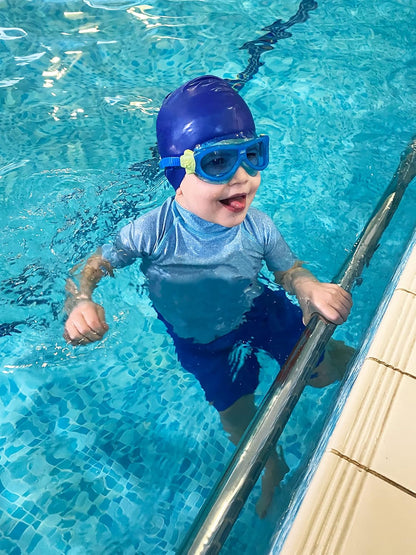Zoggs Phantom Mask con protección UV y gafas de natación antivaho para niños, 0-6 años
