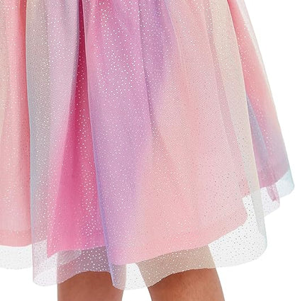 DREAMWORKS GABBY'S DOLLHOUSE Conjunto de camiseta e saia de tule para meninas | Roupa de festa para meninas | Conjunto de verão | Idades de 3 a 10 anos