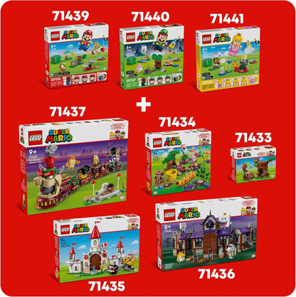 LEGO Super Mario King Boo’s Haunted Mansion Set, Building Toy for Kids, Collectible Playset with 4 Character Figures Including a Baby Yoshi, Gift for 8 Plus Year Old Boys, Girls and Gamers