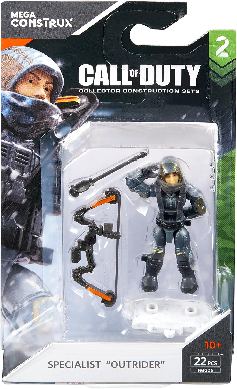 Mega Conjunto de Montagem Construx Call of Duty Outrider (1 Peça)