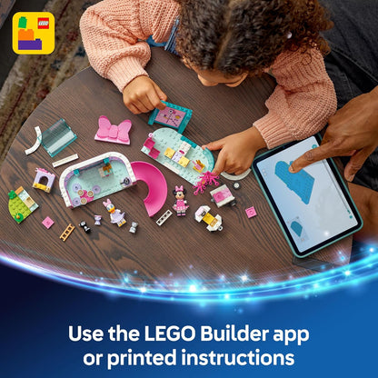 LEGO ǀ Disney Hotel para Animais de Estimação da Minnie com Mini Bonecas da Minnie Mouse e da Margarida, além de 3 Figuras de Animais - Presente para Meninas a partir de 4 Anos e Fãs da Casa do Mickey Mouse - 43274