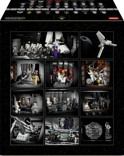LEGO Star Wars 75419 Conjunto de Construção da Estrela da Morte para Adultos - Kit de Modelo Interativo UCS com 36 Minifiguras, incluindo Luke Skywalker, Han Solo e Darth Vader - Presente Colecionável para Fãs de Uma Nova Esperança
