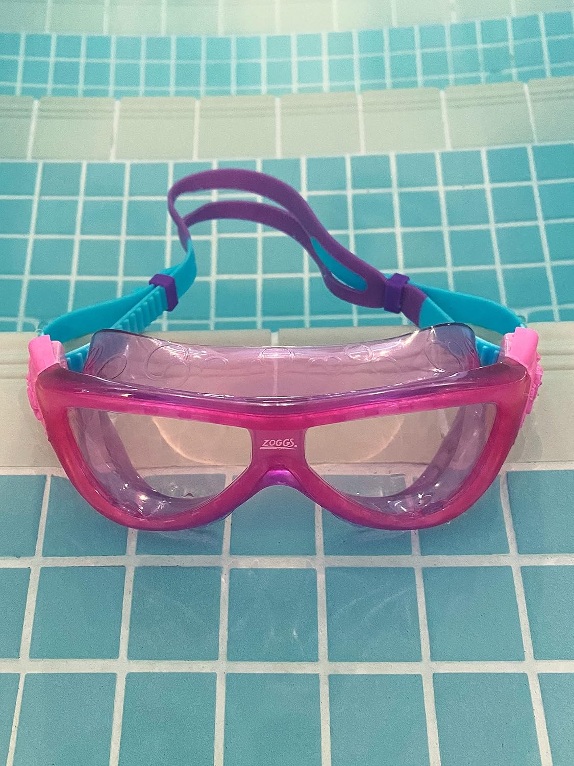 Zoggs Máscara fantasma para niños con protección UV y gafas de natación antivaho, de 0 a 6 años