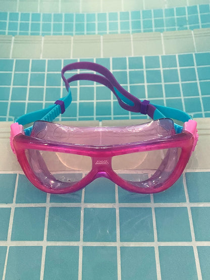 Zoggs Máscara fantasma para niños con protección UV y gafas de natación antivaho, de 0 a 6 años