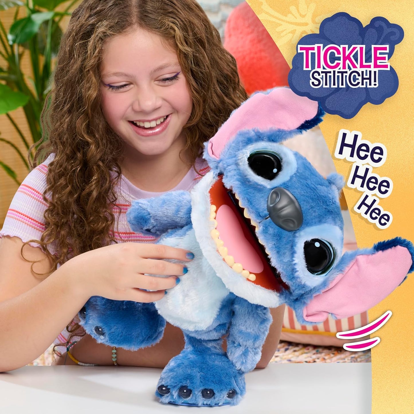 Just Play Ultimate Stitch Live Action Feature Plush