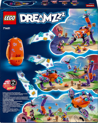 LEGO DREAMZzz Juego de animales de ensueño de Izzie, juguete de construcción de pájaro panda tortuga para niñas y niños a partir de 8 años, juego creativo con 2 minifiguras