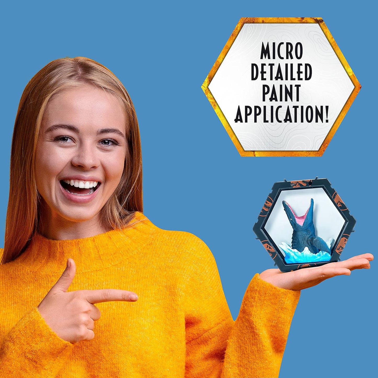 Figura iluminada WOW Pods Mosasaurus Dinossauro Jurassic World Dominion WOW! Stuff