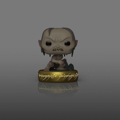Funko Pop! Plus: Senhor dos Anéis S9 – Gollum - Brilha no Escuro - Figura de Vinil Colecionável - Ideia para Presente - Produtos Oficiais - Brinquedos para Crianças e Adultos - Fãs de Cinema - Figura Modelo para Colecionadores