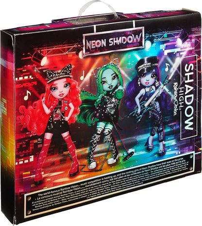 Rainbow High Shadow Vision Neon Shadow - MARA PINKETT idade a partir de 6 anos