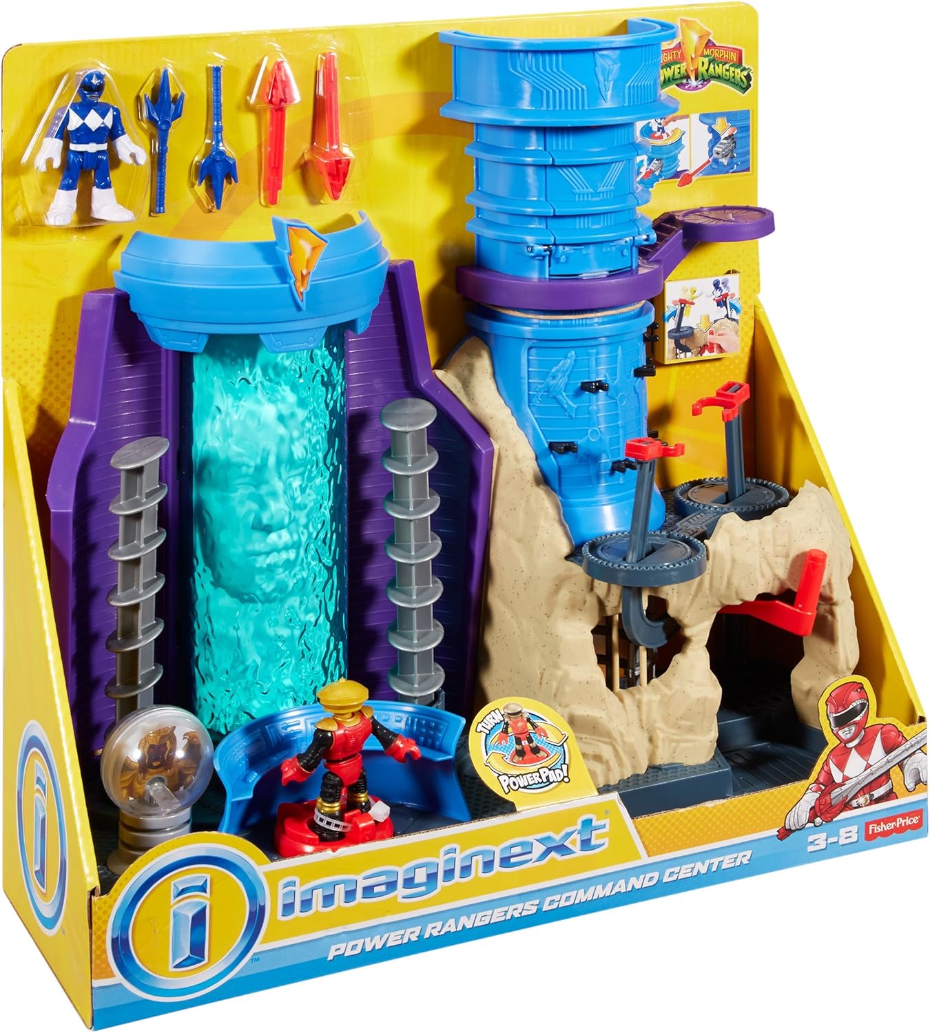 Fisher-Price Centro de Comando Imaginext Power Rangers da