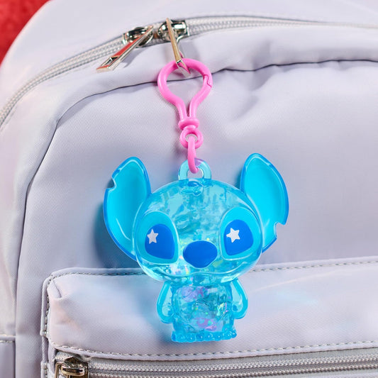 Just Play Disney Figura de encaixe Stitch Swirl-a-Stitch, 7,6 cm, de plástico, com líquido, miçangas coloridas e glitter. Brinquedo infantil para crianças a partir de 3 anos.