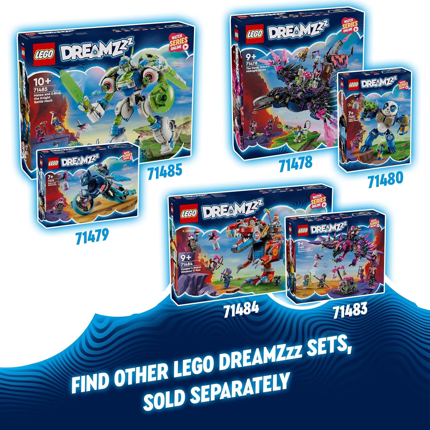 LEGO DREAMZzz Conjunto de animais dos sonhos de Izzie, brinquedo de co