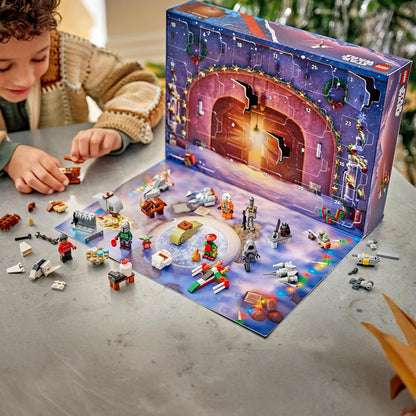 LEGO Calendário do Advento Star Wars 2026-75456 | Brinquedos para meninos a partir de 6 anos, 24 surpresas, figuras do droide IG-11 e de Grogu, 4 minifiguras, ideia de presente de Natal...