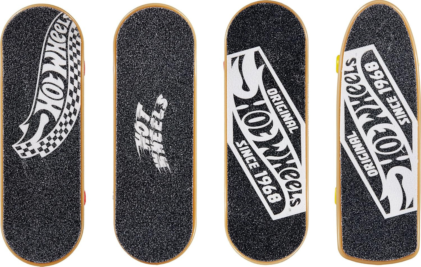 Hot Wheels Skate Tony Hawk Fingerboard e Conjunto de Patins Removíveis, 4 Skates Montados, 2 Pares de Patins, 1 Conjunto Exclusivo (Modelos Podem Variar), HNG72