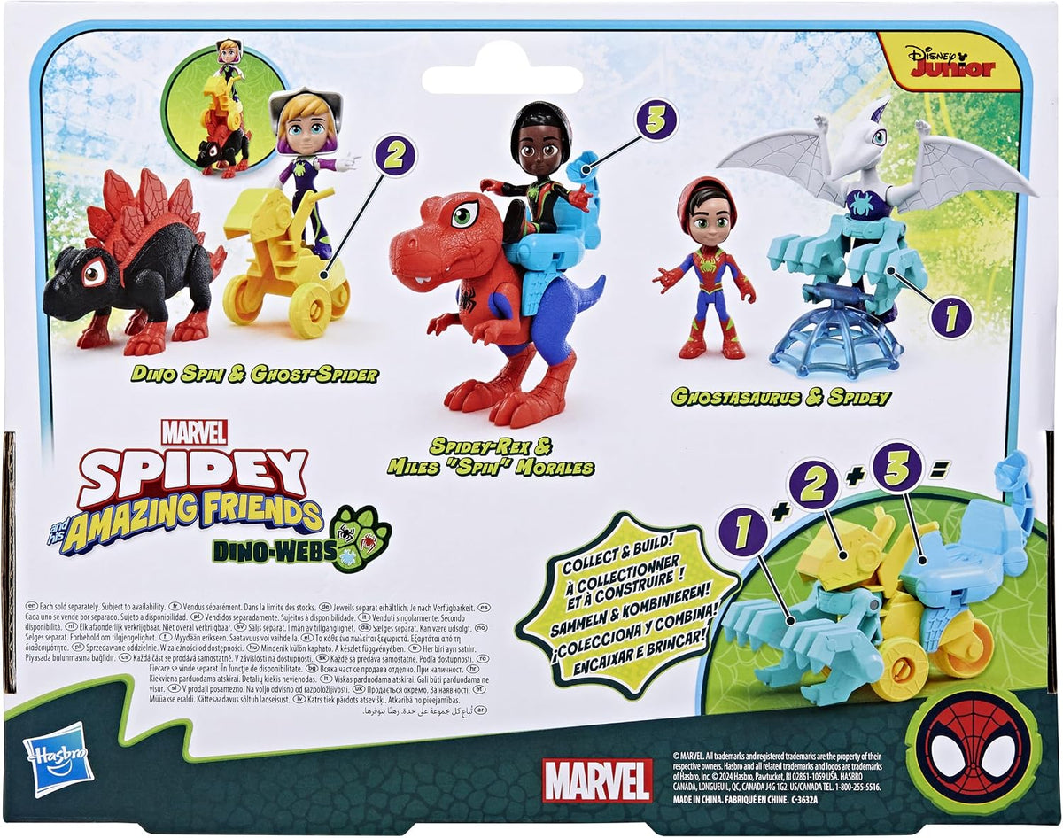 Marvel Spidey e Seus Amigos Espetaculares Hasbro – Acessório de Dinossauro do Spidey