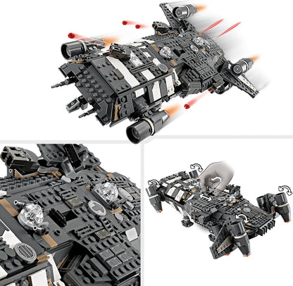 LEGO Star Wars: Skeleton Crew The Onyx Cinder Set, juguete de construcción coleccionable para niños y niñas a partir de 10 años, incluye 5 minifiguras de personajes, idea de regalo para niños y fanáticos