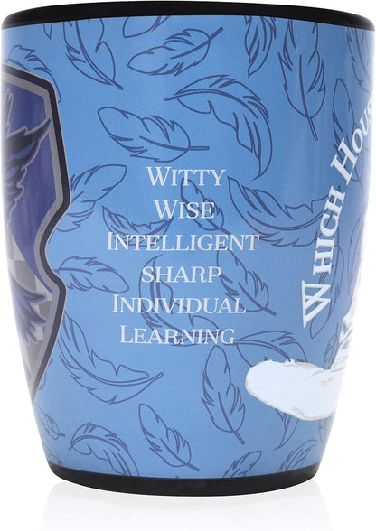 Caneca Chapéu Seletor de Harry Potter WOW! STUFF - Corvinal | O calor revela sua casa de Hogwarts WOW! STUFF escondida | Despeje sua bebida quente para ver sua casa | Caneca oficial licenciada