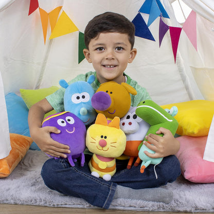 Hey Duggee 539 2143 EA Peluche Enid parlante, Amarillo