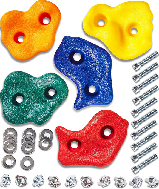 Jaques of London Alças de escalada | Suportes de parede para escalada infantil | Acessórios para estrutura de escalada | Brinquedos de jardim para crianças | Alças para parede de escalada | Desde 1795