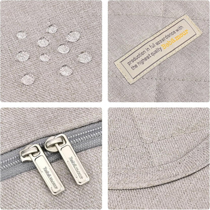 Bebear Capa de inverno para canguru, capa universal com capuz para canguru, adequada para todas as estações, cáqui.