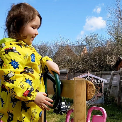 Jaques of London Play House Wheel | Equipamentos para Playground | Acessórios para Estrutura de Escalada | Volante de Brinquedo para Estrutura de Escalada Infantil | Desde 1795