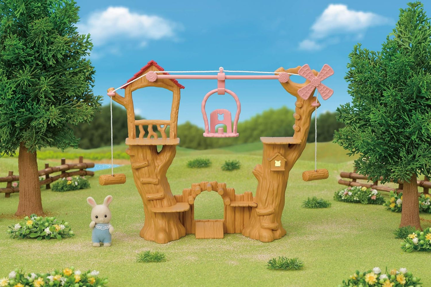 Sylvanian Families Parque de teleférico para bebês - conjunto de brinquedos 5452