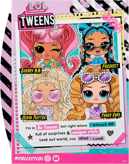 L.O.L. Surprise! Tweens Core Doll - Olivia Flutter - Inclui 1 boneca fashion, vem com roupa e acessórios, 4 para colecionar