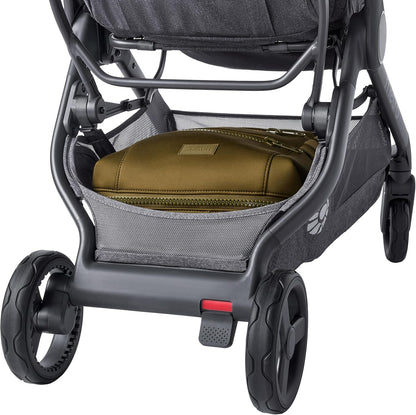 Ergobaby Carrinho de Bebê Metro 3 Deluxe com Função de Reclinação, Ideal para Bebês de 0 a 4 Anos (do Nascimento até 22kg), Dobrável com uma Só Mão e Compatível com Bebê Conforto, Cor Camelo