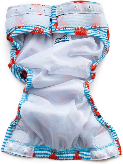 Zoggs Fralda de natação reutilizável ajustável unissex para bebê