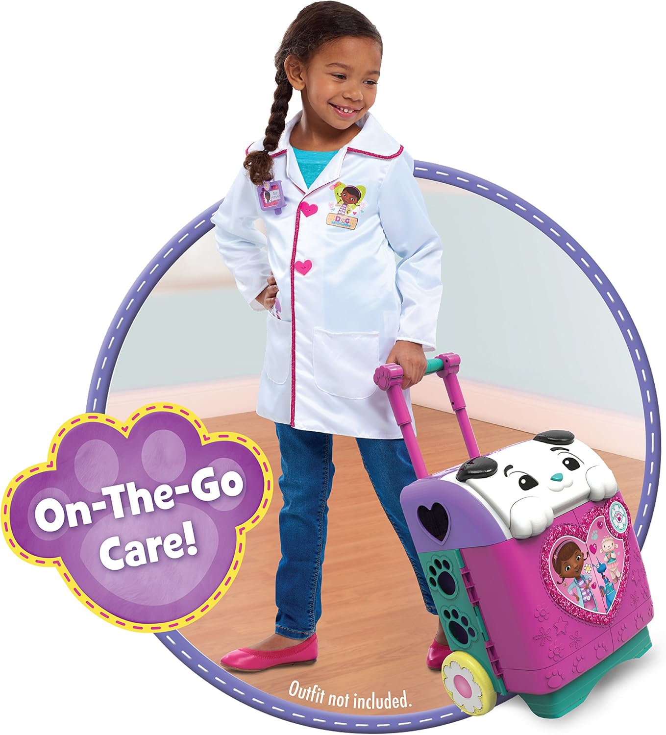 Doc McStuffins 92446 Móvil de rescate para mascotas todo en uno para bebé, multicolor