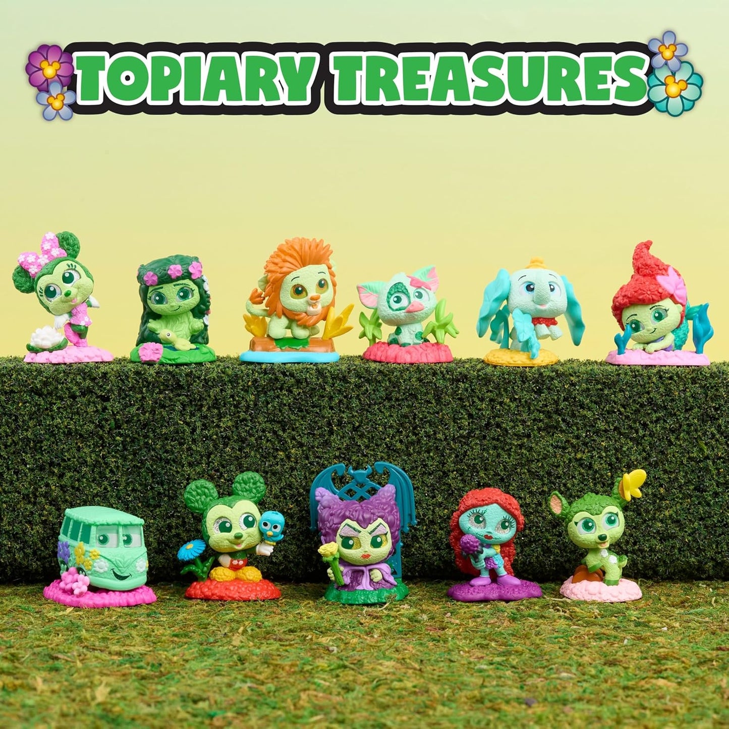 Disney Doorables In Full Bloom Multi Peek Série 15 - Miniaturas Misteriosas com Tema Floral, Monte e Exiba, Brinquedo Colecionável Surpresa da Disney, Para Colecionadores, Fãs, Pré-adolescentes e Crianças a partir de 5 Anos