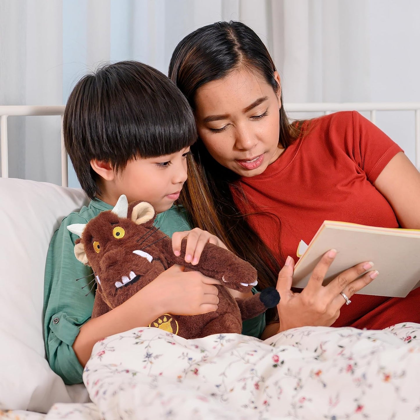 UAU! COISAS: O Gruffalo de Pelúcia Interativo | Brinquedo Oficial de Pelúcia Falante de 30 cm dos Livros e Filmes Infantis de Julia Donaldson e Axel Scheffler | Para Meninos e Meninas de 2 a 6 Anos