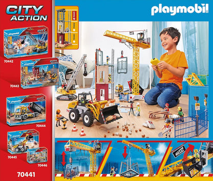 Playmobil 70441 Guindaste de construção City Action com controle remoto