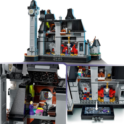 LEGO Wednesday – Academia Nevermore 76788 | Brinquedo para meninas e meninos a partir de 10 anos, kit de montar da escola, 3 figuras e acessórios, decoração para quarto infantil, presente...