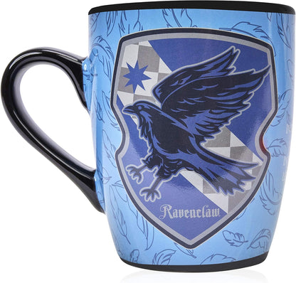 Caneca Chapéu Seletor de Harry Potter WOW! STUFF - Corvinal | O calor revela sua casa de Hogwarts WOW! STUFF escondida | Despeje sua bebida quente para ver sua casa | Caneca oficial licenciada